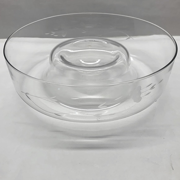 Princess House Dining Princess House Heritage Chip And Dip Crystal